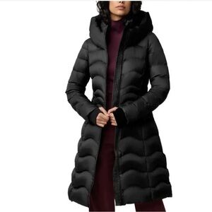 SOIA & KYO Lita Water Repellent Hooded Down Puffer Jacket